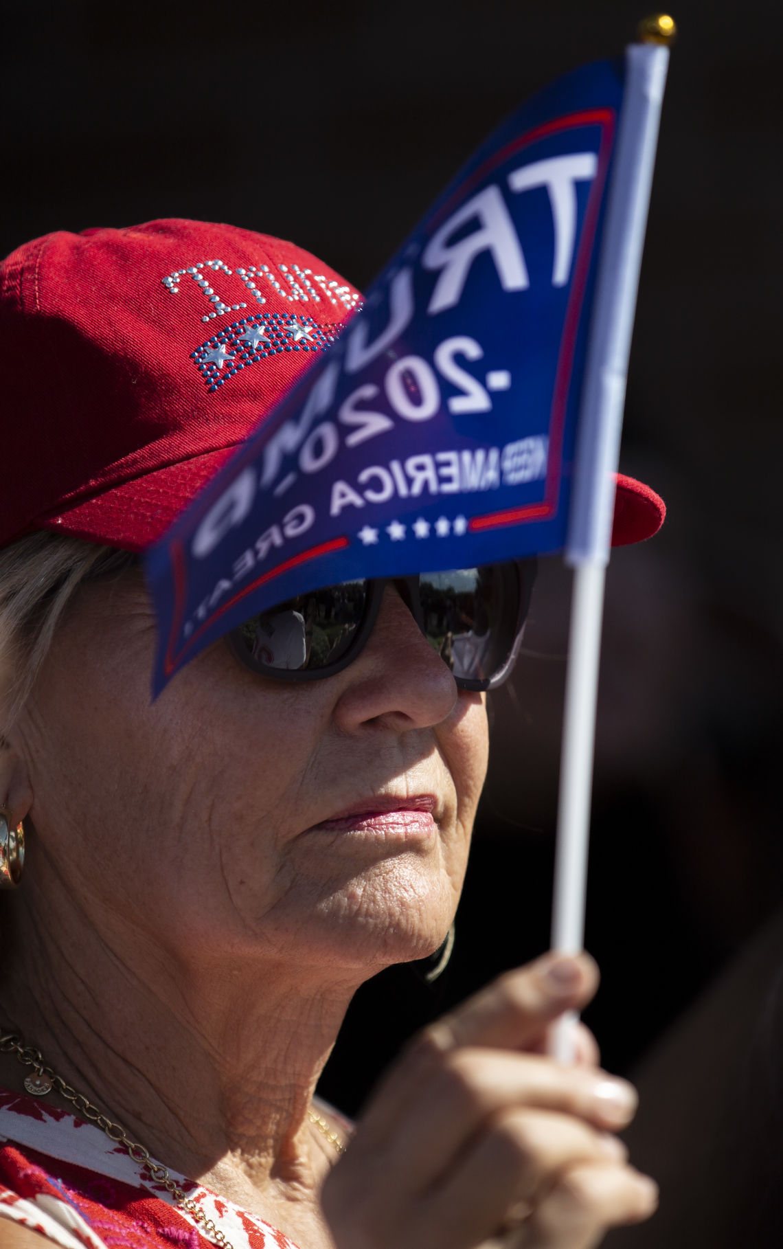 Anti-impeachment protest in Tucson